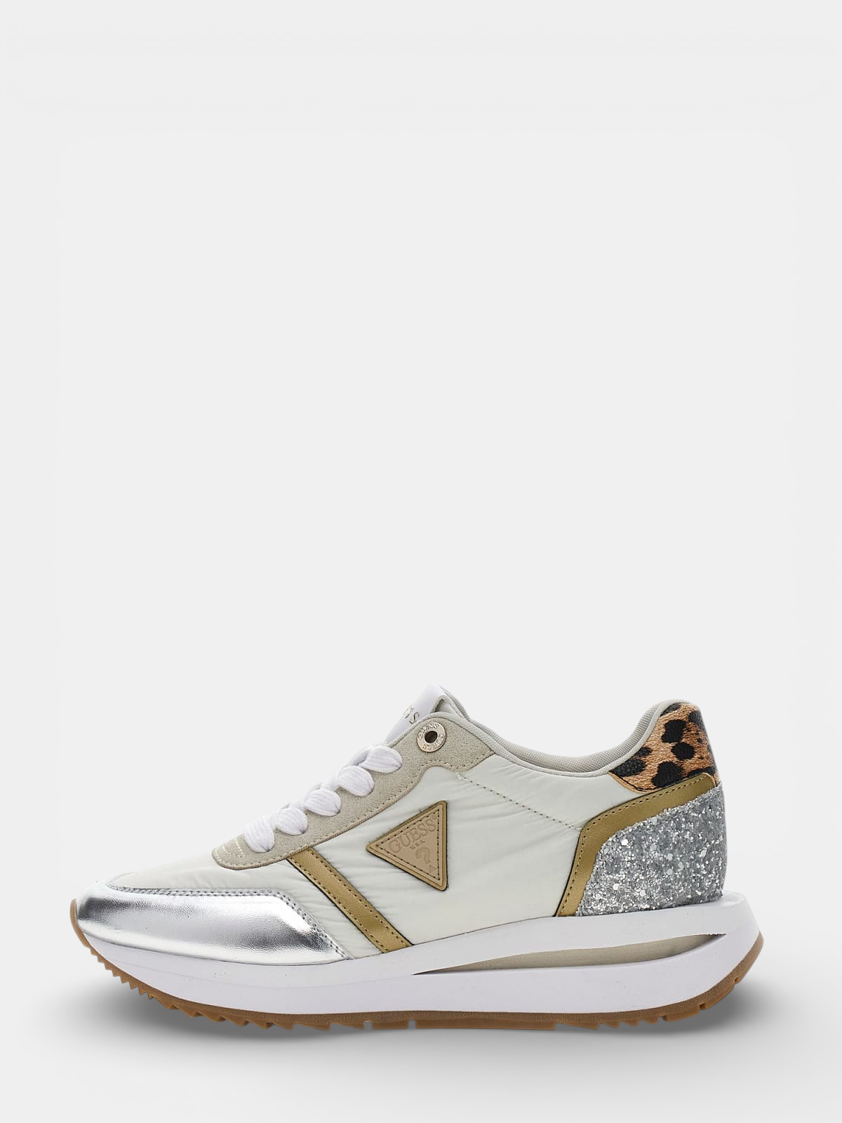 Ténis EAGAR Branco e Animal Print - Guess  1