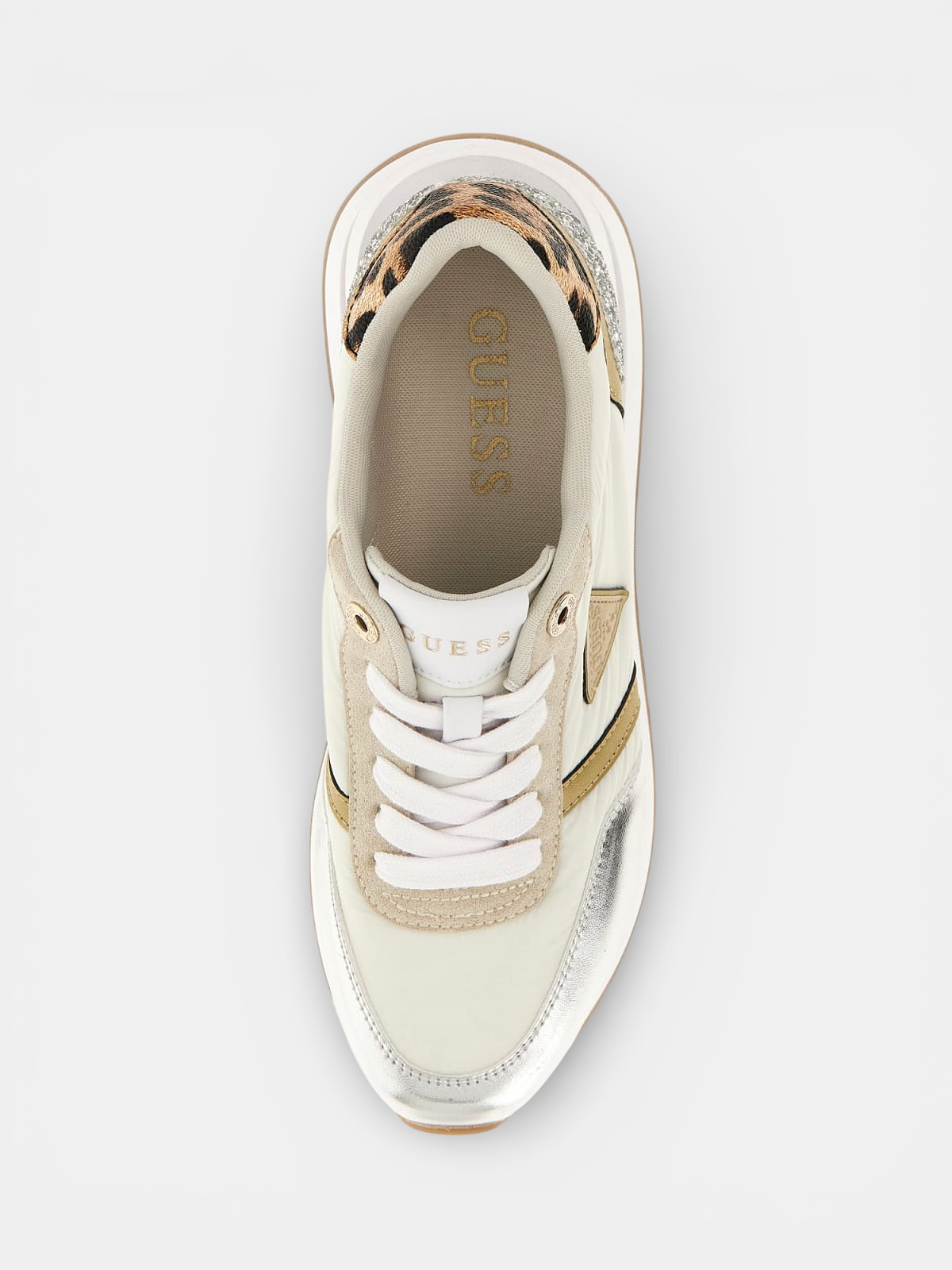 Ténis EAGAR Branco e Animal Print - Guess  4