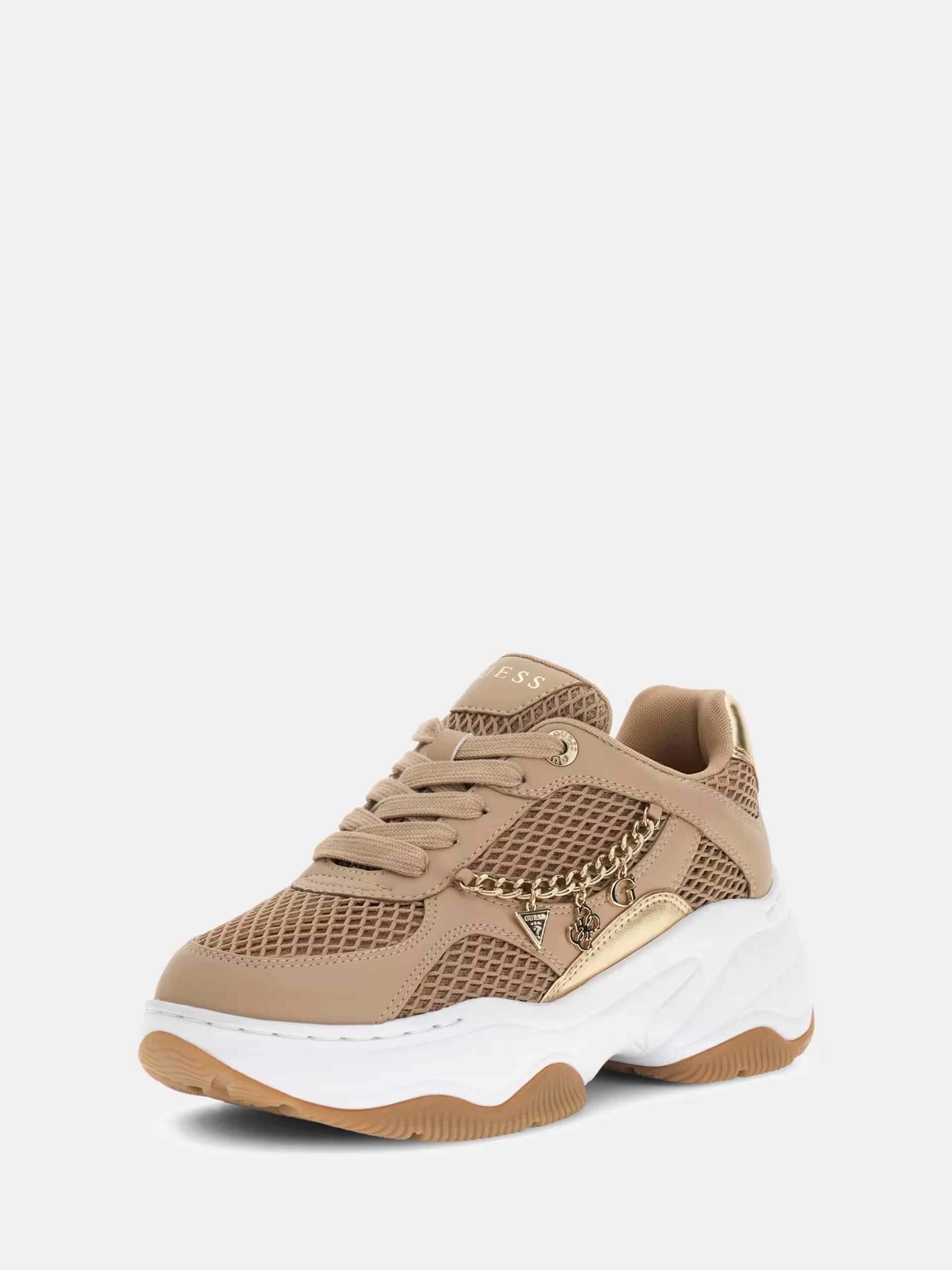 Ténis com Corrente Harpaa Bege - Guess 2