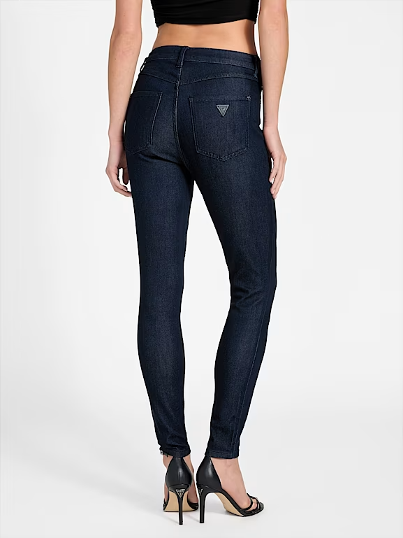 Calças Skinny Suaves Ganga Escura - Guess  2