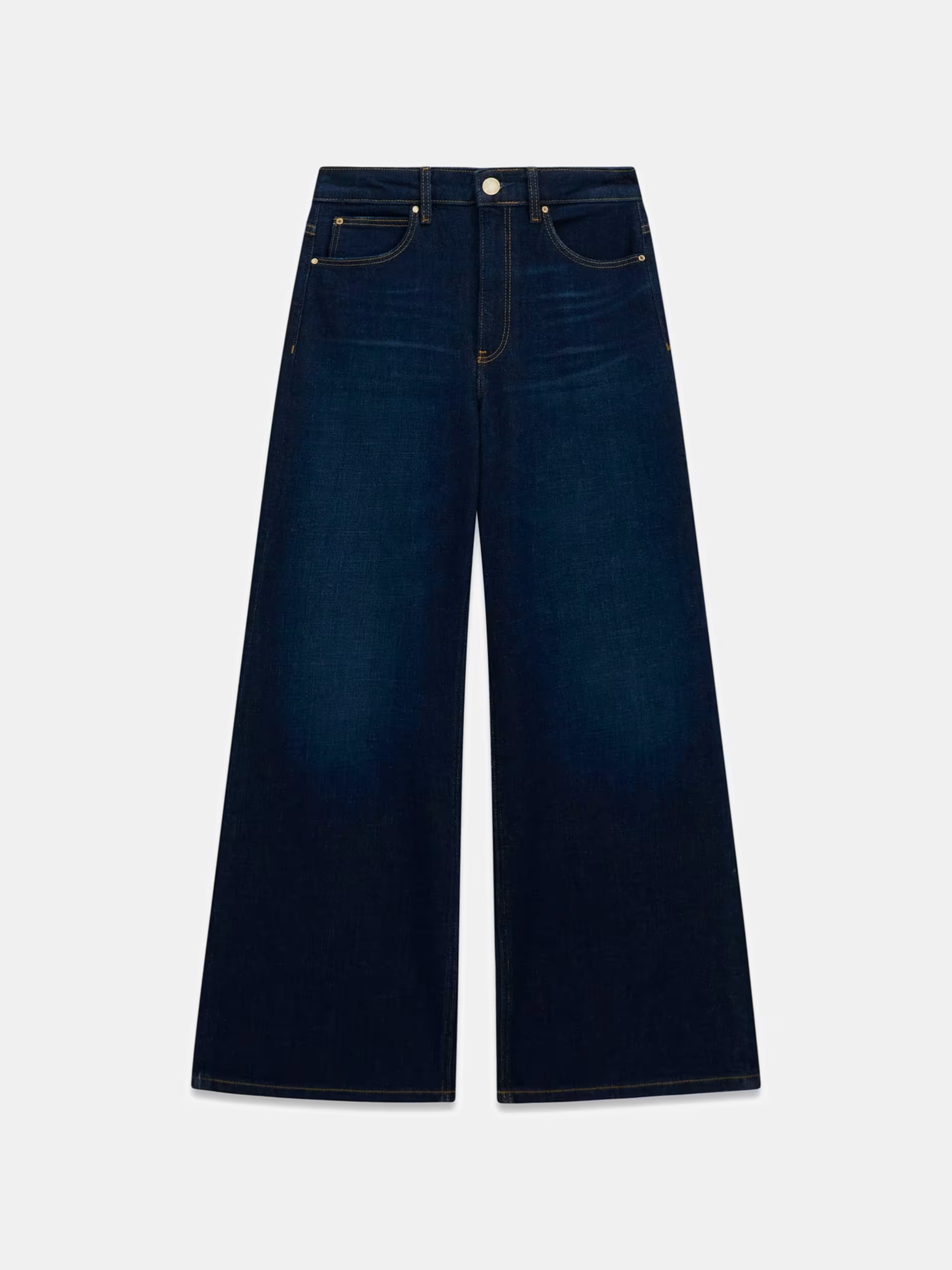 Calças Wide Leg Ganga Escura - Guess 5