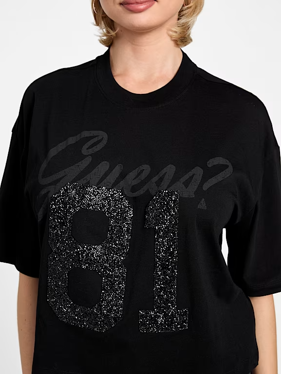T-shirt Solta 81 Preto - Guess  2