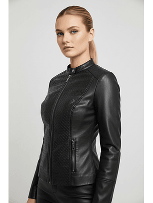 Casaco Biker CLAUDINE Preto - Guess