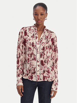 Blusa Floral JOSETTE Rosa  - Guess 