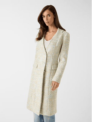 Casaco ODILE em Tweed Verde Menta - Guess