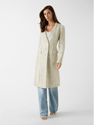 Casaco ODILE em Tweed Verde Menta - Guess