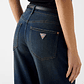 Calça Perna Larga Ganga Escura - Guess - vignette 3