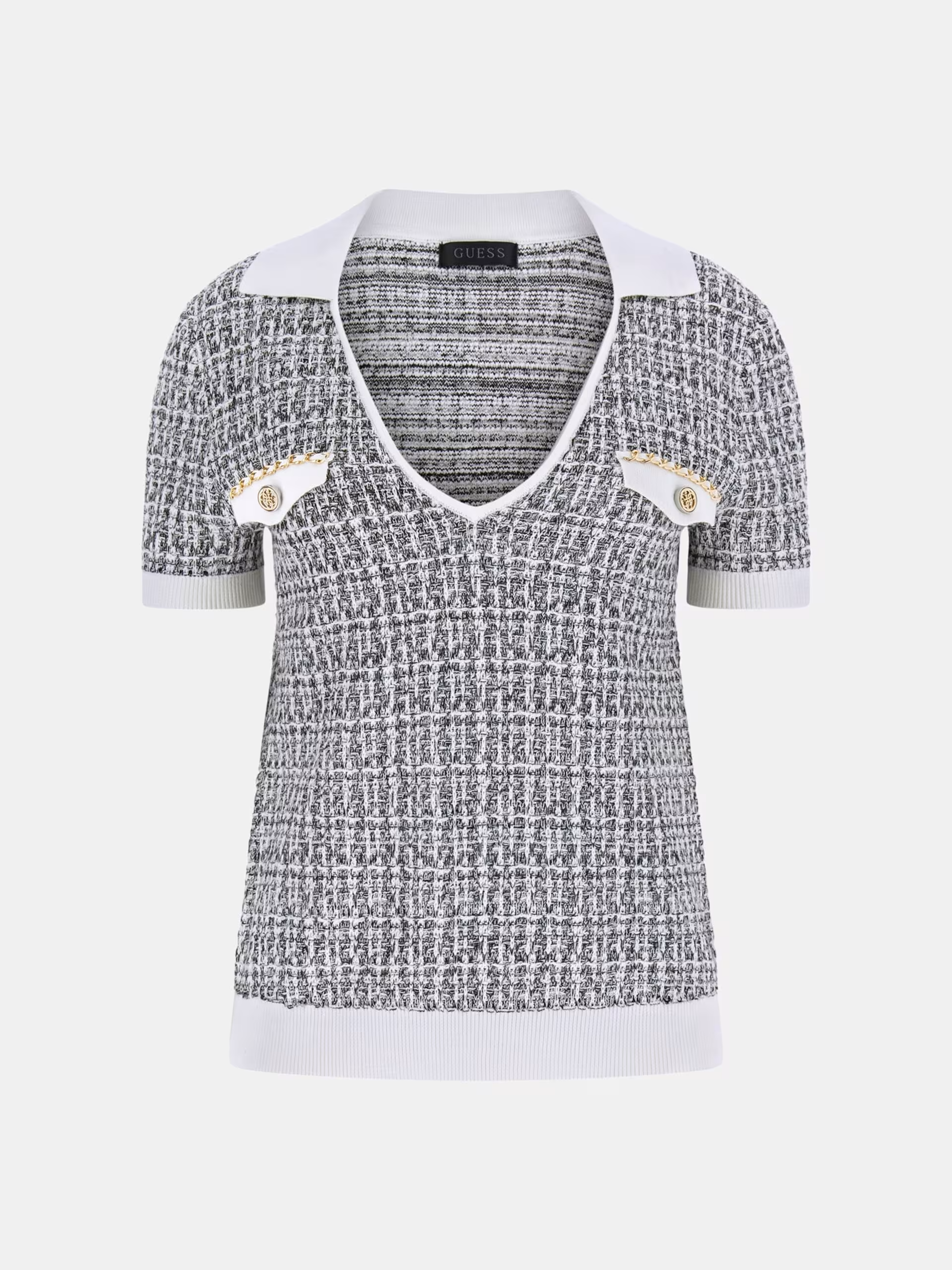 Blusa de Manga Curta ANNABELLE Branco - Guess  3