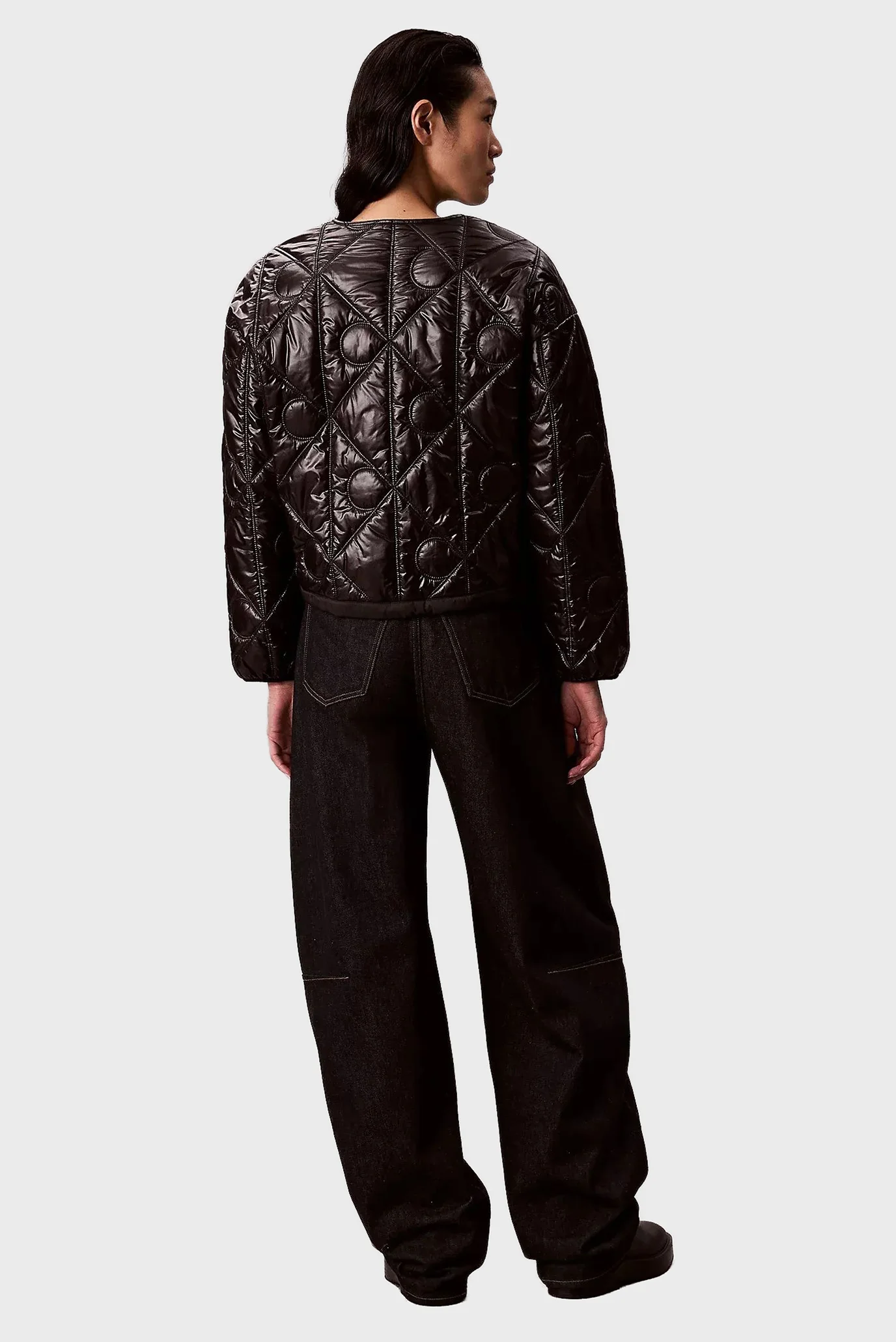 Casaco Acolchoado Reversível Preto - Calvin Klein  3