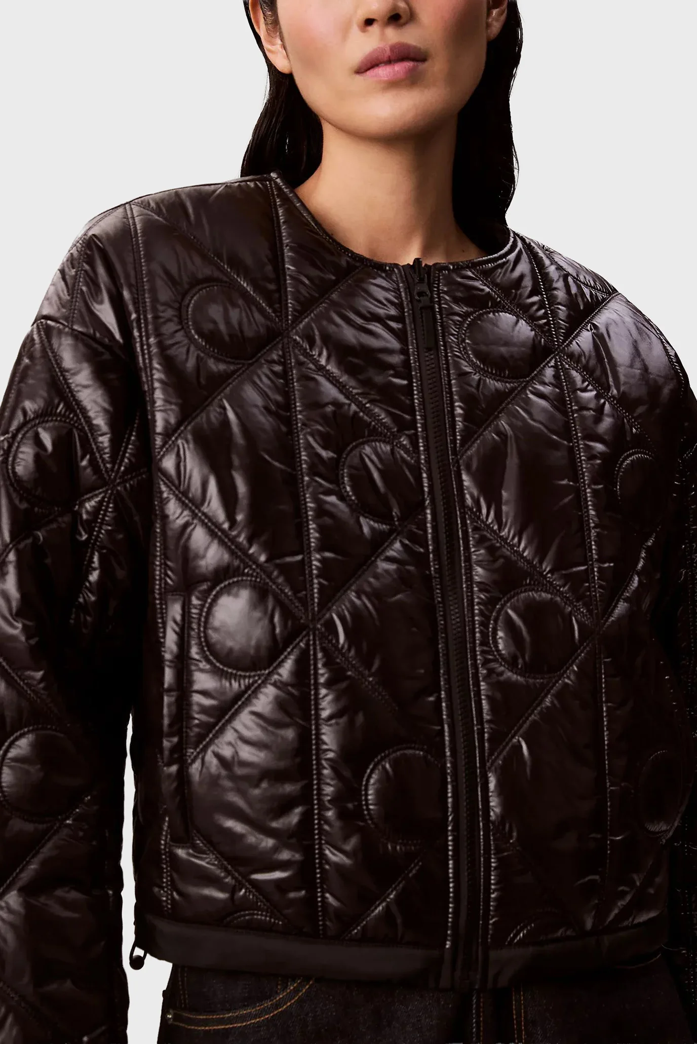 Casaco Acolchoado Reversível Preto - Calvin Klein  4