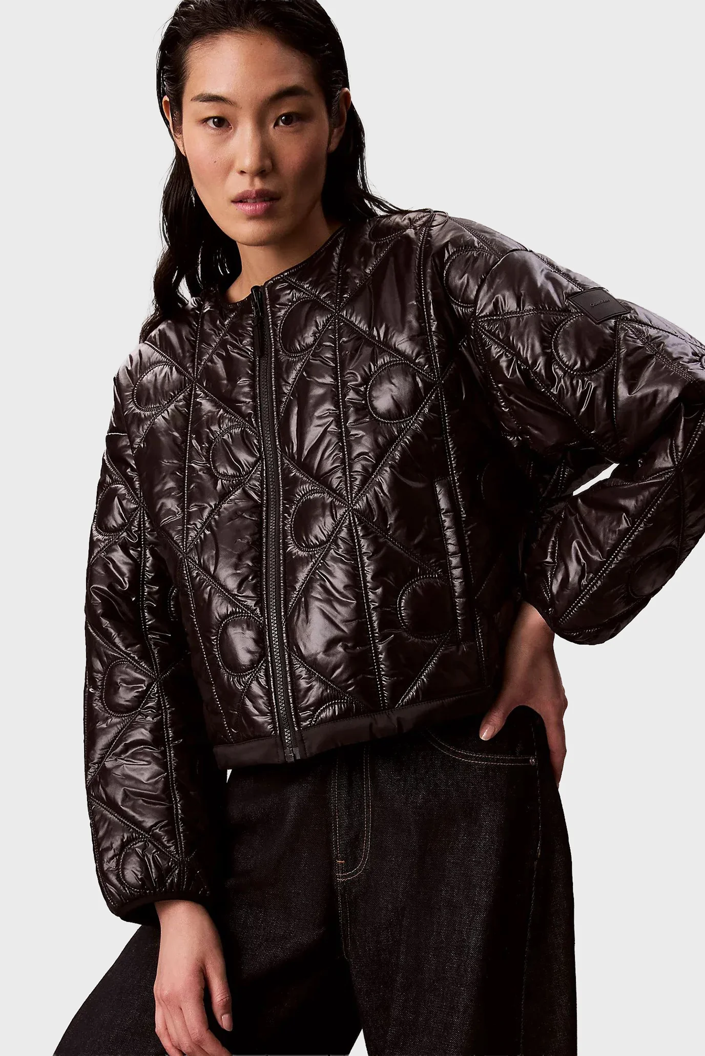 Casaco Acolchoado Reversível Preto - Calvin Klein  2