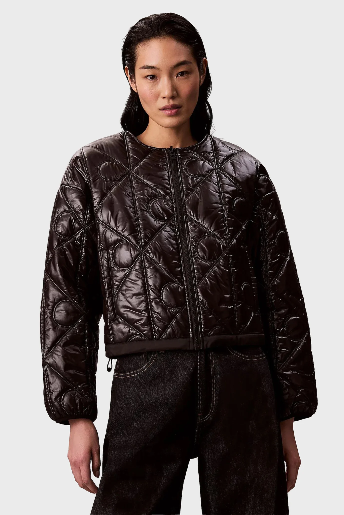 Casaco Acolchoado Reversível Preto - Calvin Klein  1