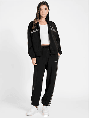 Calças Desportivas BERTHE com Brilhos Preto - Guess