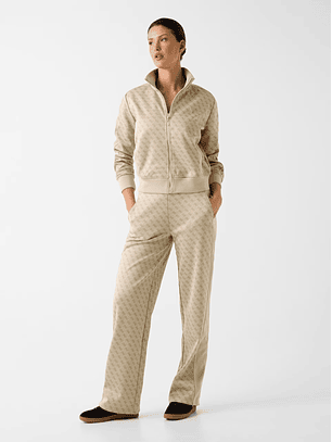 Casaco Desportivo MAYA Logo Bege - Guess