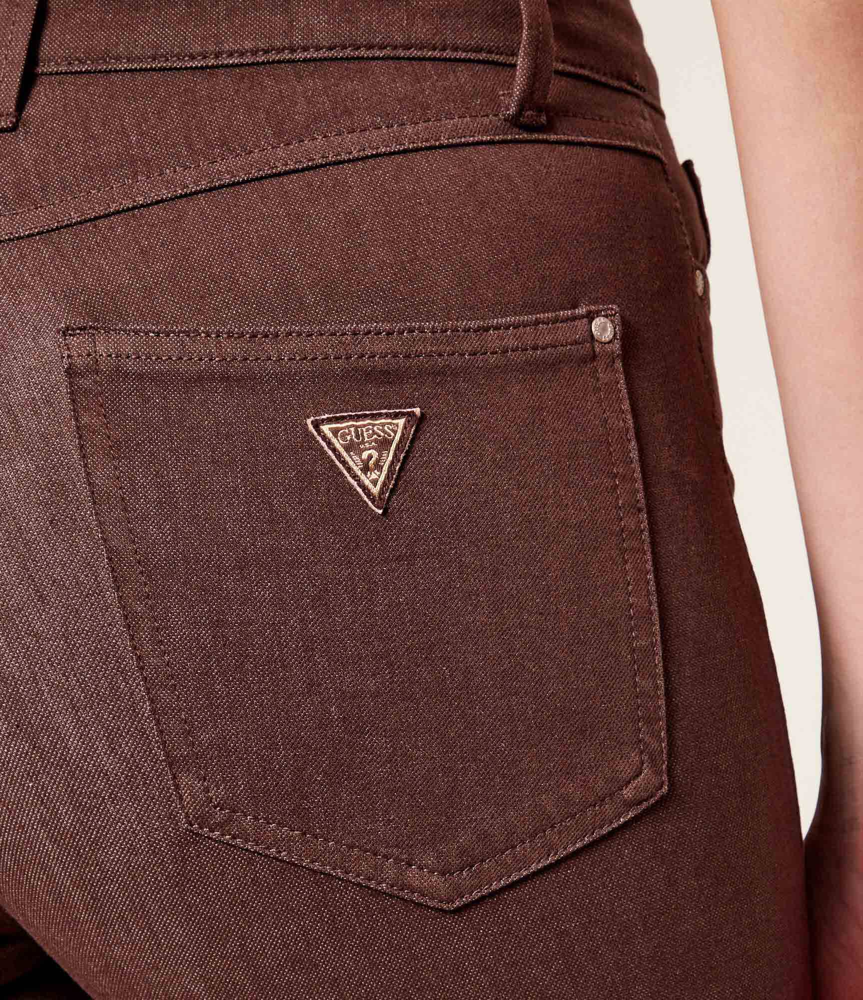 Skinny 1981 Castanho - Guess  4