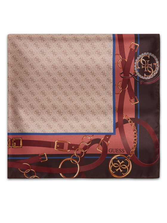 Echarpe Logo e Correias Castanho - Guess  2