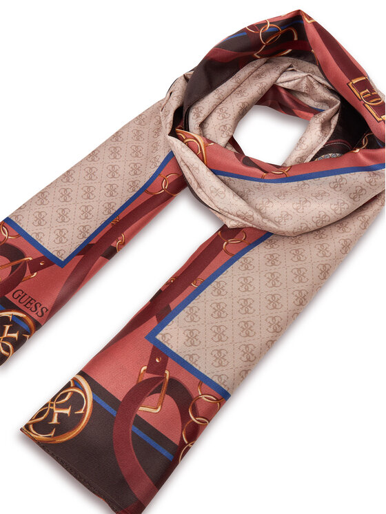 Echarpe Logo e Correias Castanho - Guess  3