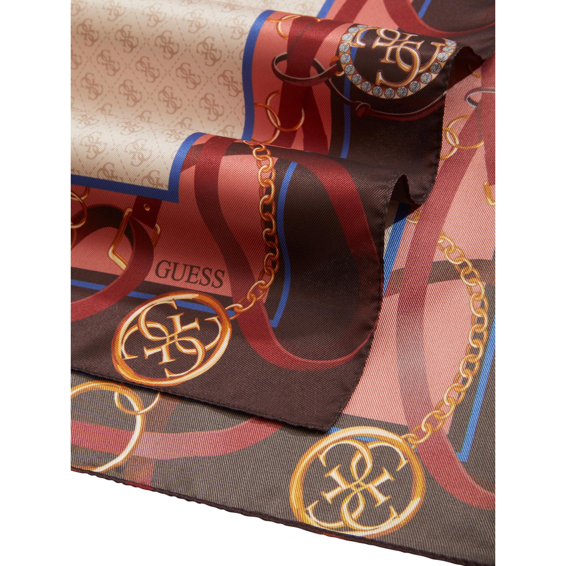 Echarpe Logo e Correias Castanho - Guess  4