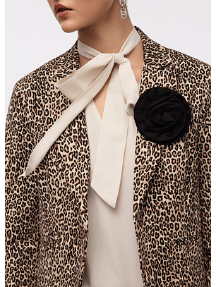 Blazer Bombazine em Animal Print - LIU JO