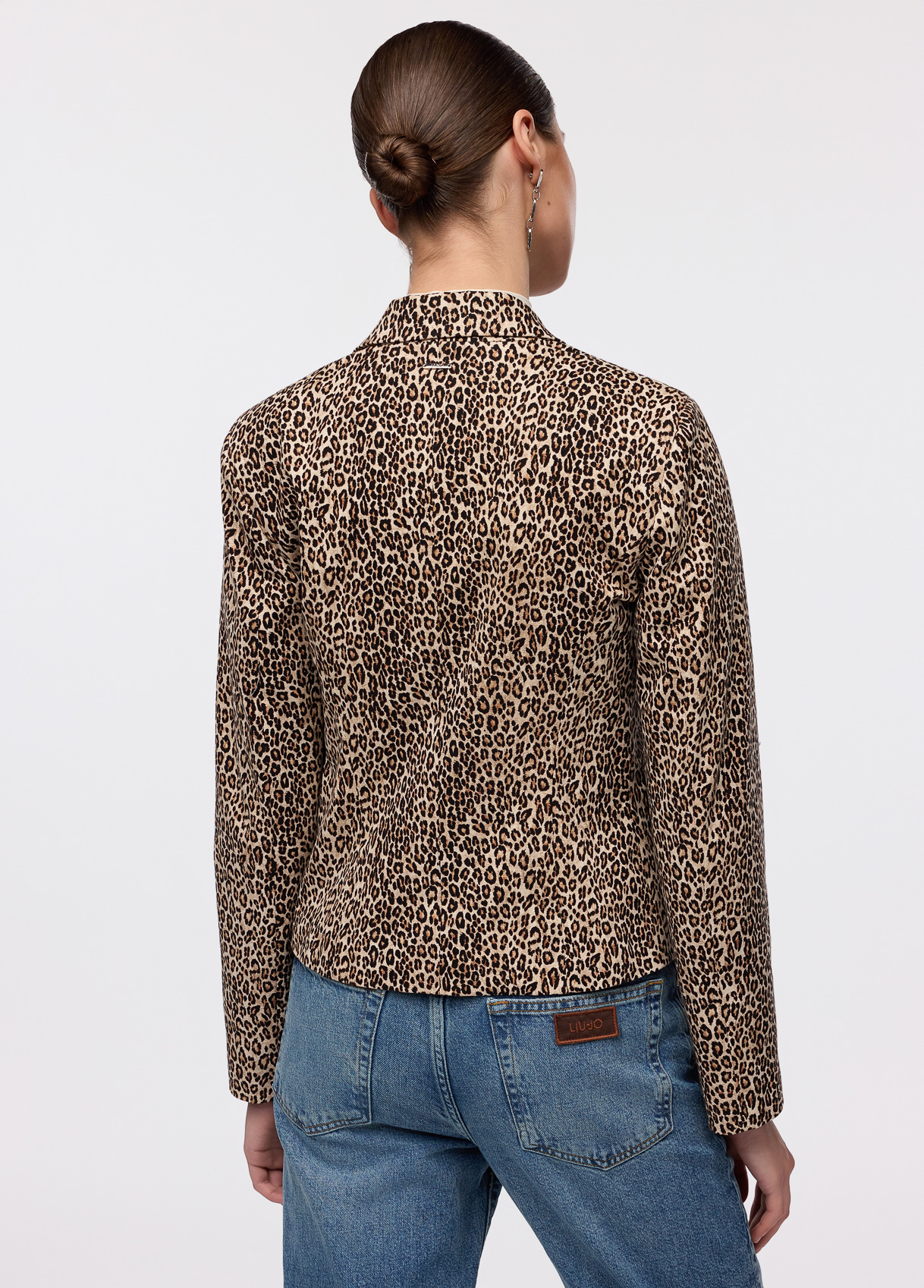 Blazer Bombazine em Animal Print - LIU JO 3