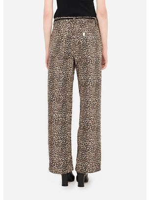 Calças Bombazine em Animal Print - LIU JO 