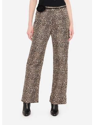 Calças Bombazine em Animal Print - LIU JO 