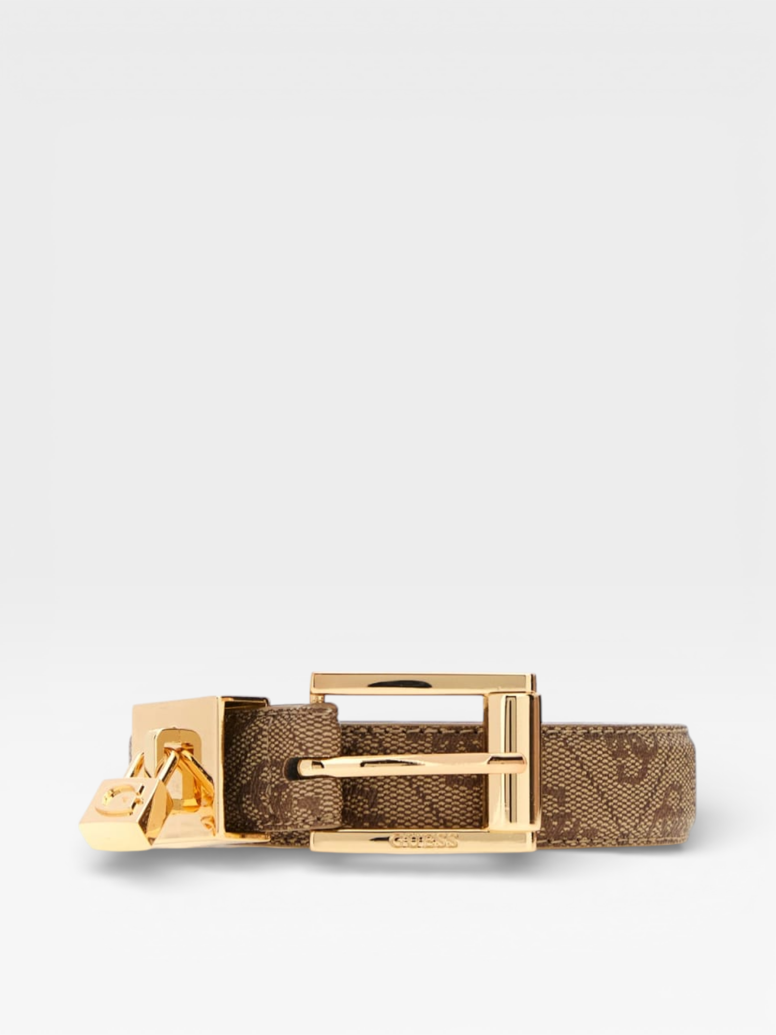 Cinto YESBA Logo Bege - Guess 1