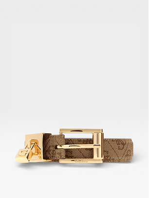 Cinto YESBA Logo Bege - Guess