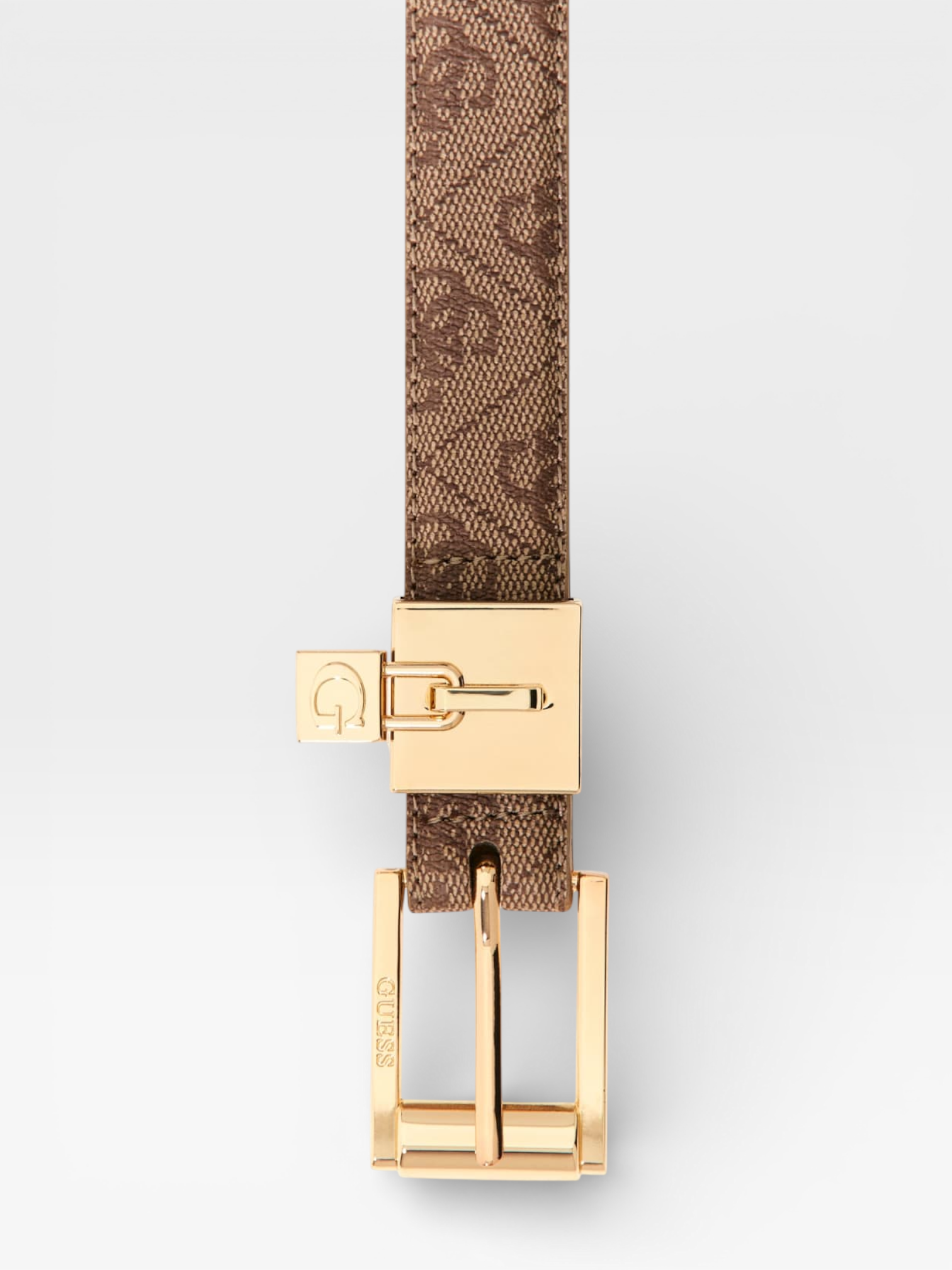 Cinto YESBA Logo Bege - Guess 3