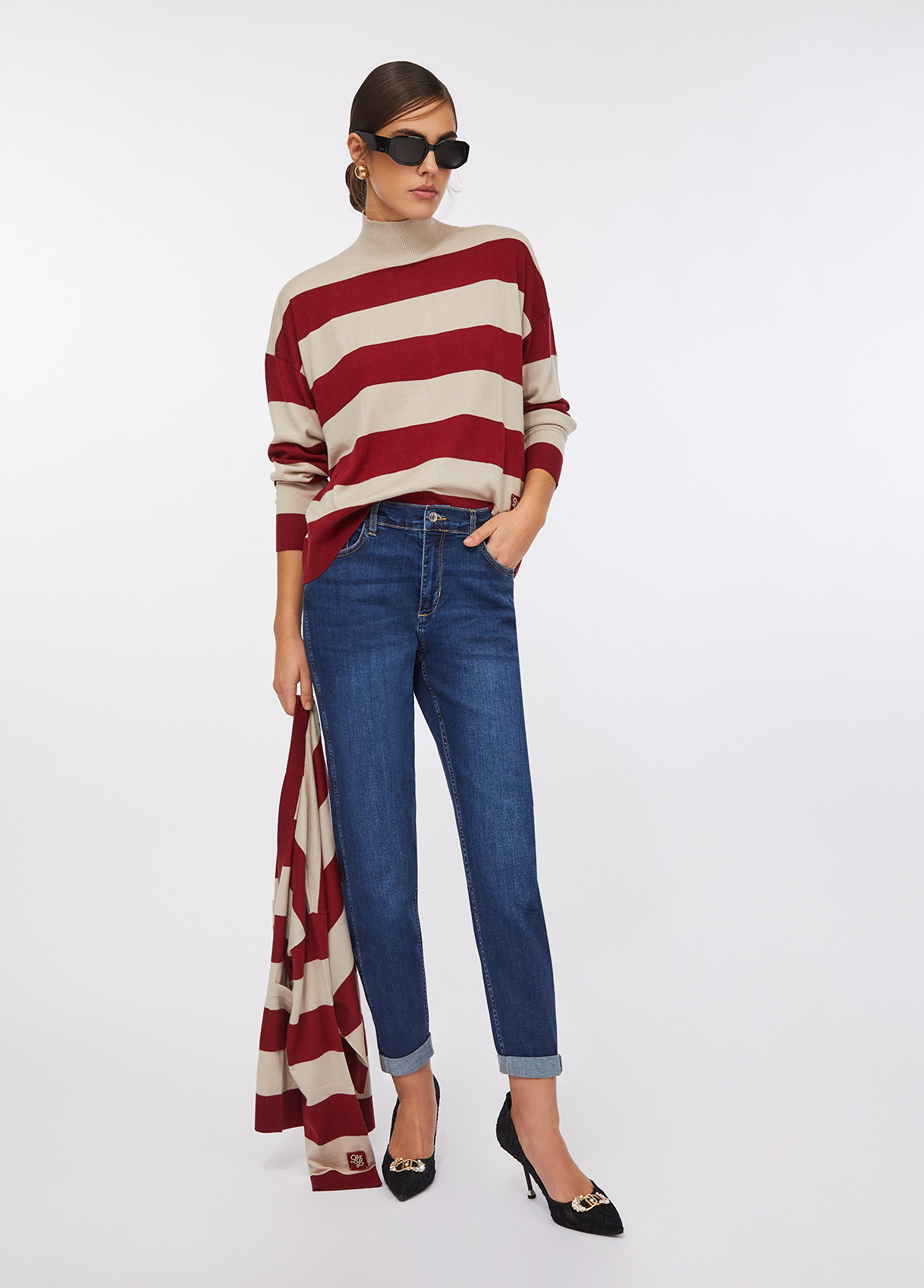 Calças de Ganga Cintura Alta - LIU JO  3