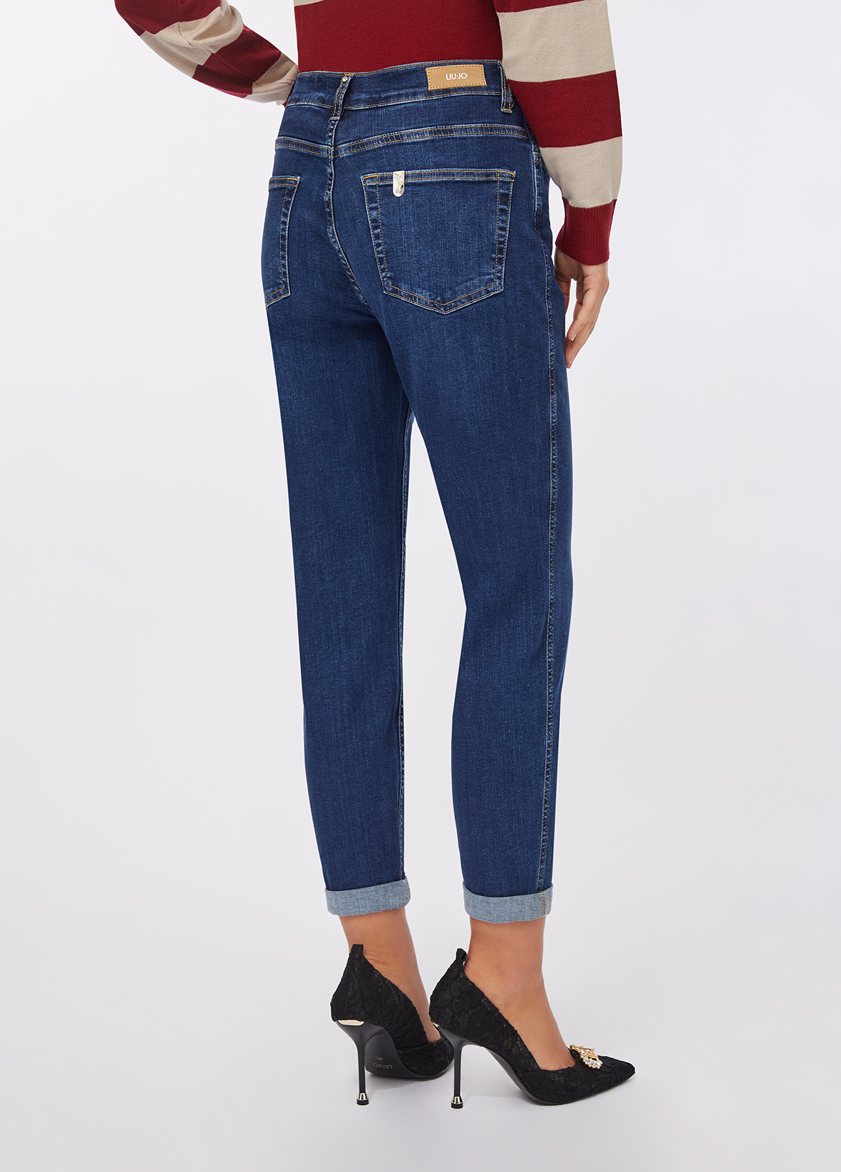 Calças de Ganga Cintura Alta - LIU JO  2