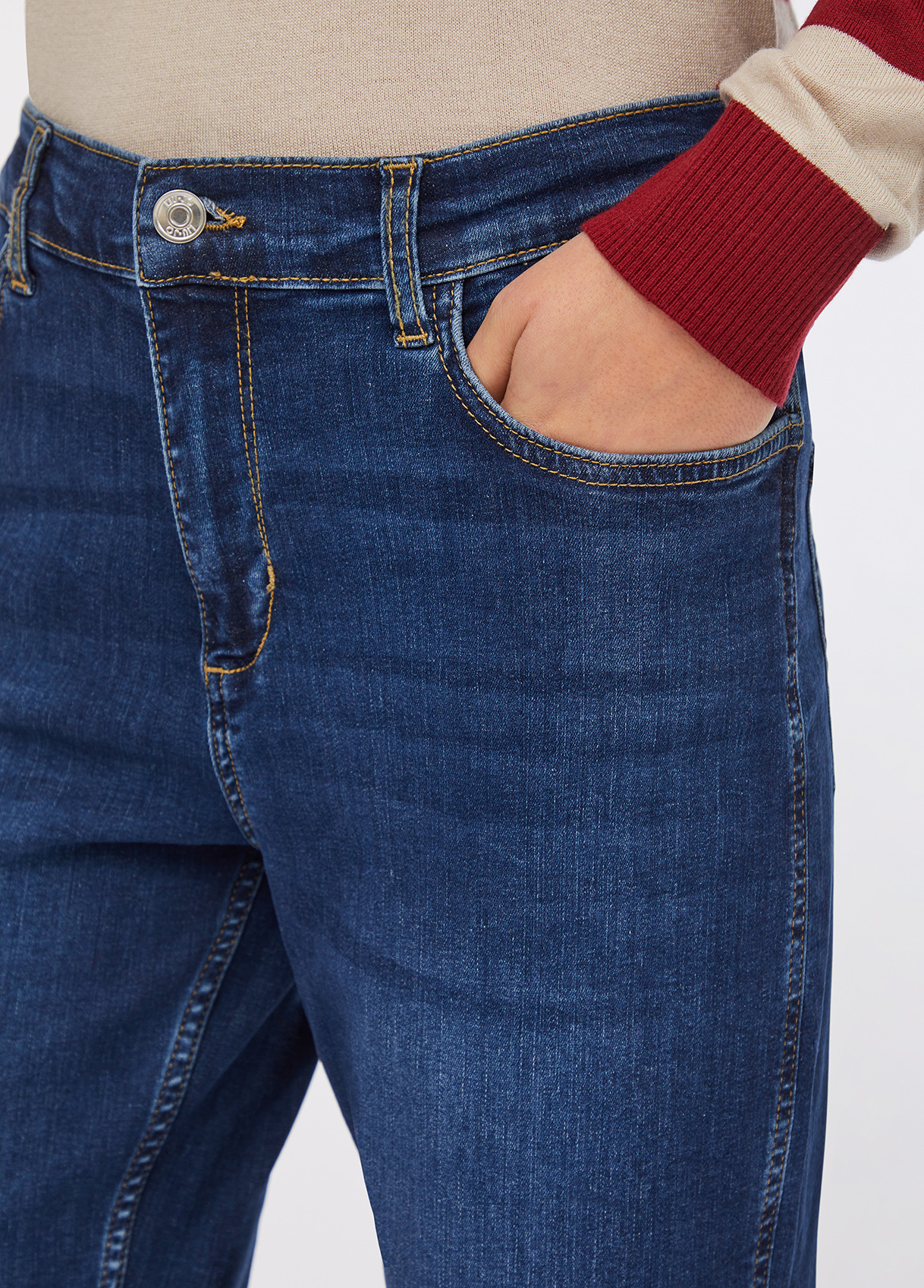 Calças de Ganga Cintura Alta - LIU JO  4