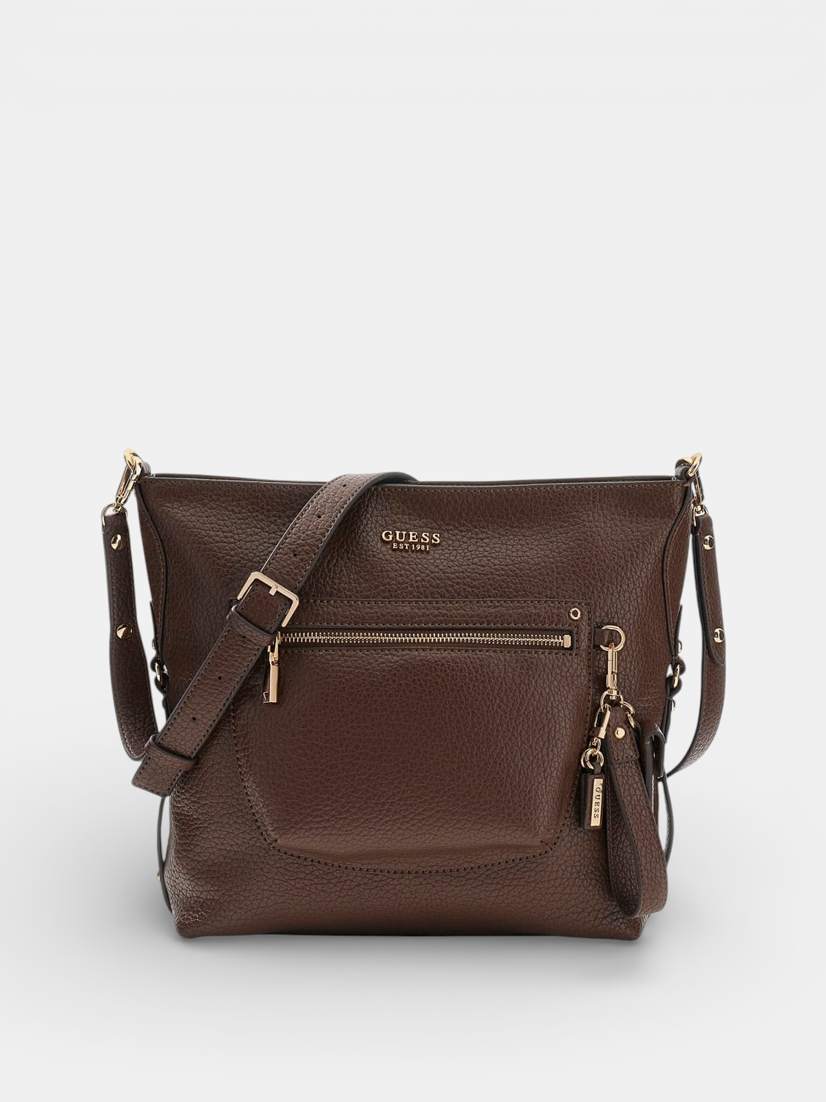 Crossbody Grande MARSHA Castanho - Guess  1