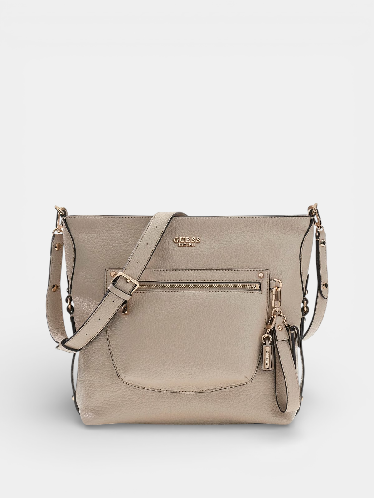 Crossbody Grande MARSHA Taupe - Guess 1