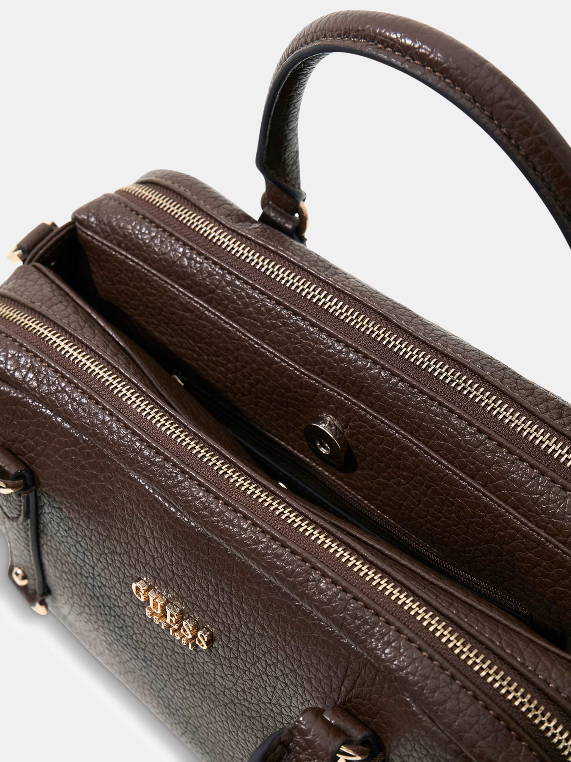 Mala de Mão MARSHA Castanho - Guess 4