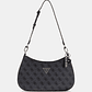 Mala de Ombro Baguette NOELLE II Logo Preto - Guess   - Thumbnail 1
