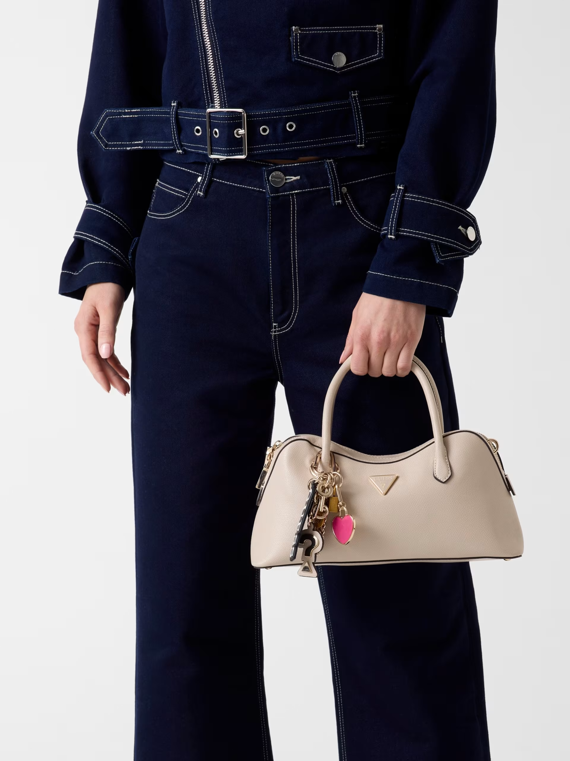 Mala de Mão DAVINA Bege - Guess 3