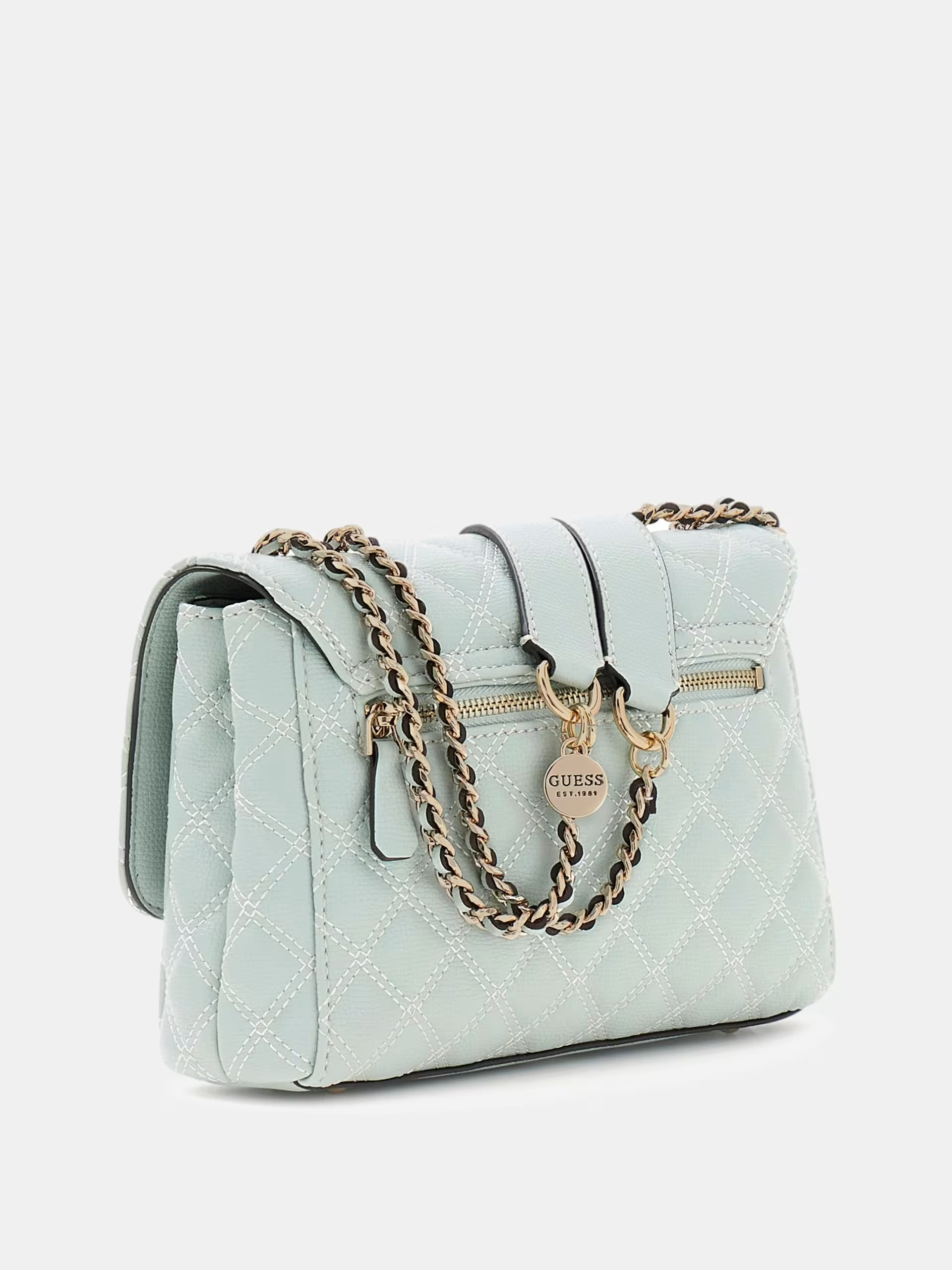 Crossbody Acolchoada GIULLY  Verde Água - Guess 5