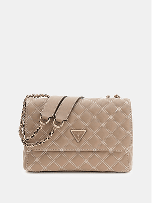 Crossbody Acolchoada GIULLY Bege -  Guess