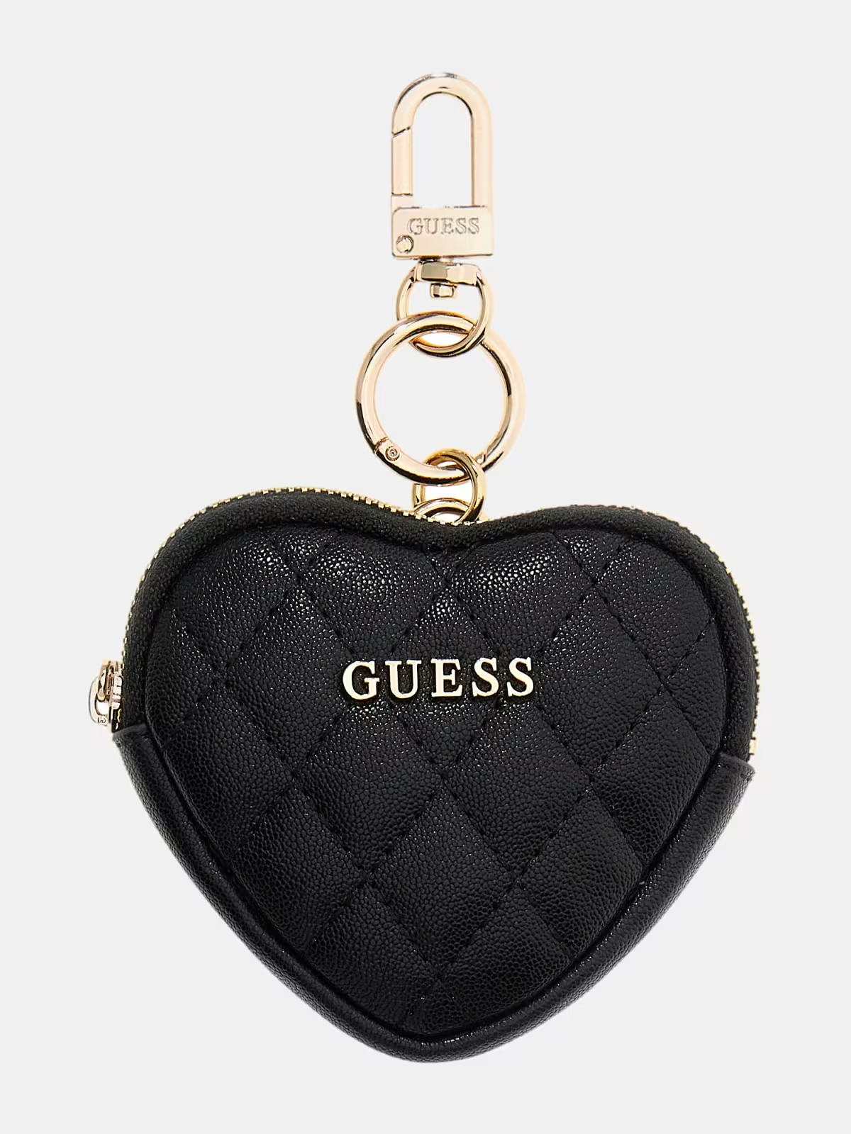 Porta-chaves / Carteira Moedas Coração Preto - Guess  1