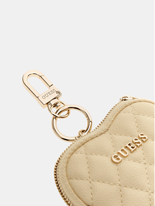 Porta-chaves / Carteira Moedas Coração Amarelo - Guess 