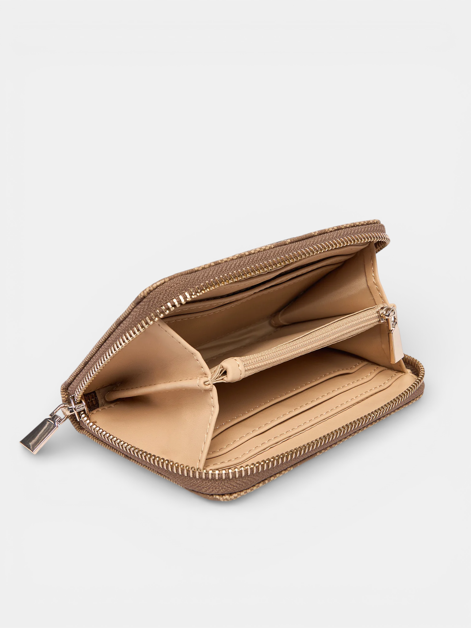 Carteira Média Logo Expandido Bege - Guess  3