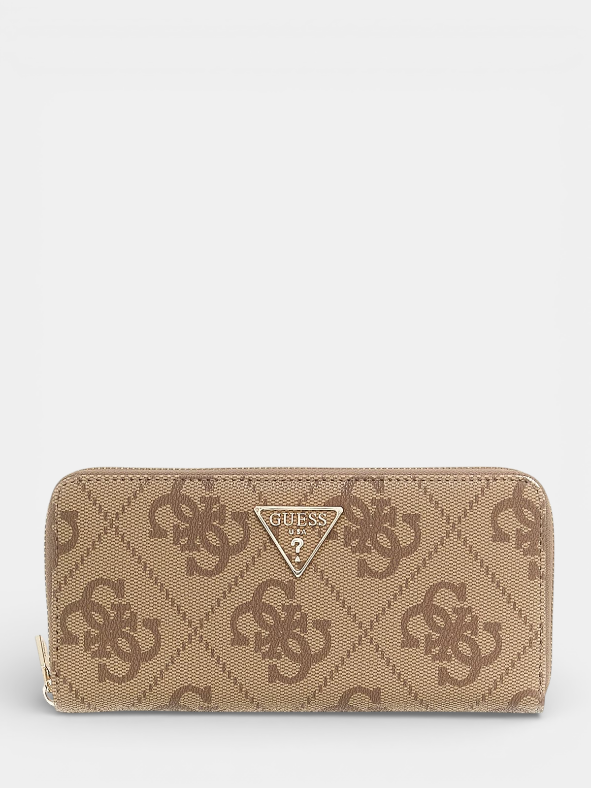 Carteira Grande Logo Expandido Bege - Guess 1