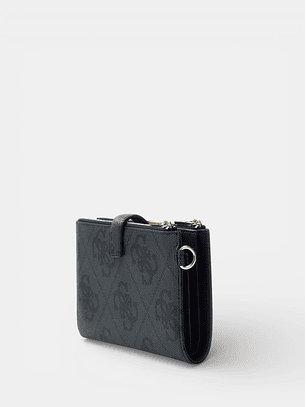 Carteira Completa Logo Expandido Preto - Guess