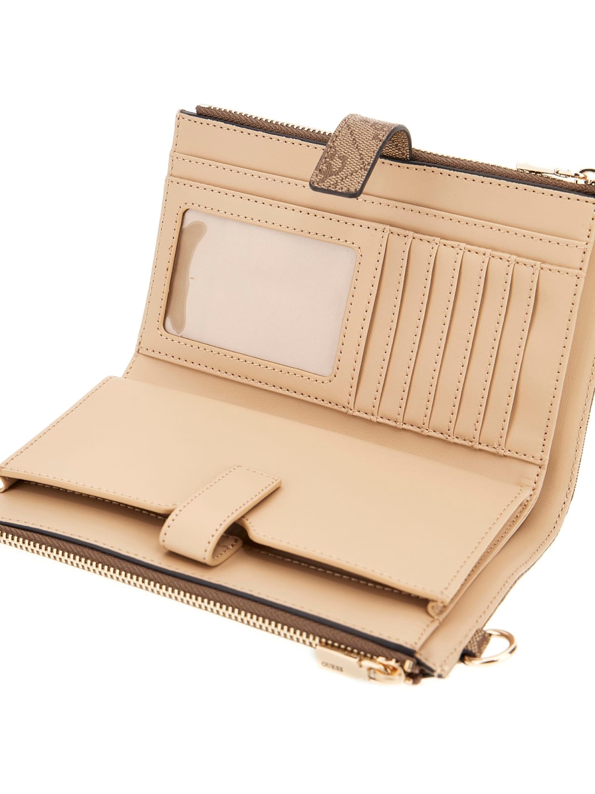 Carteira Completa Logo Bege - Guess 4