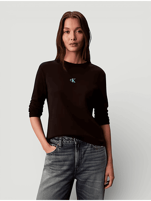 Camisola Estampada nas Costas Preto - Calvin Klein 