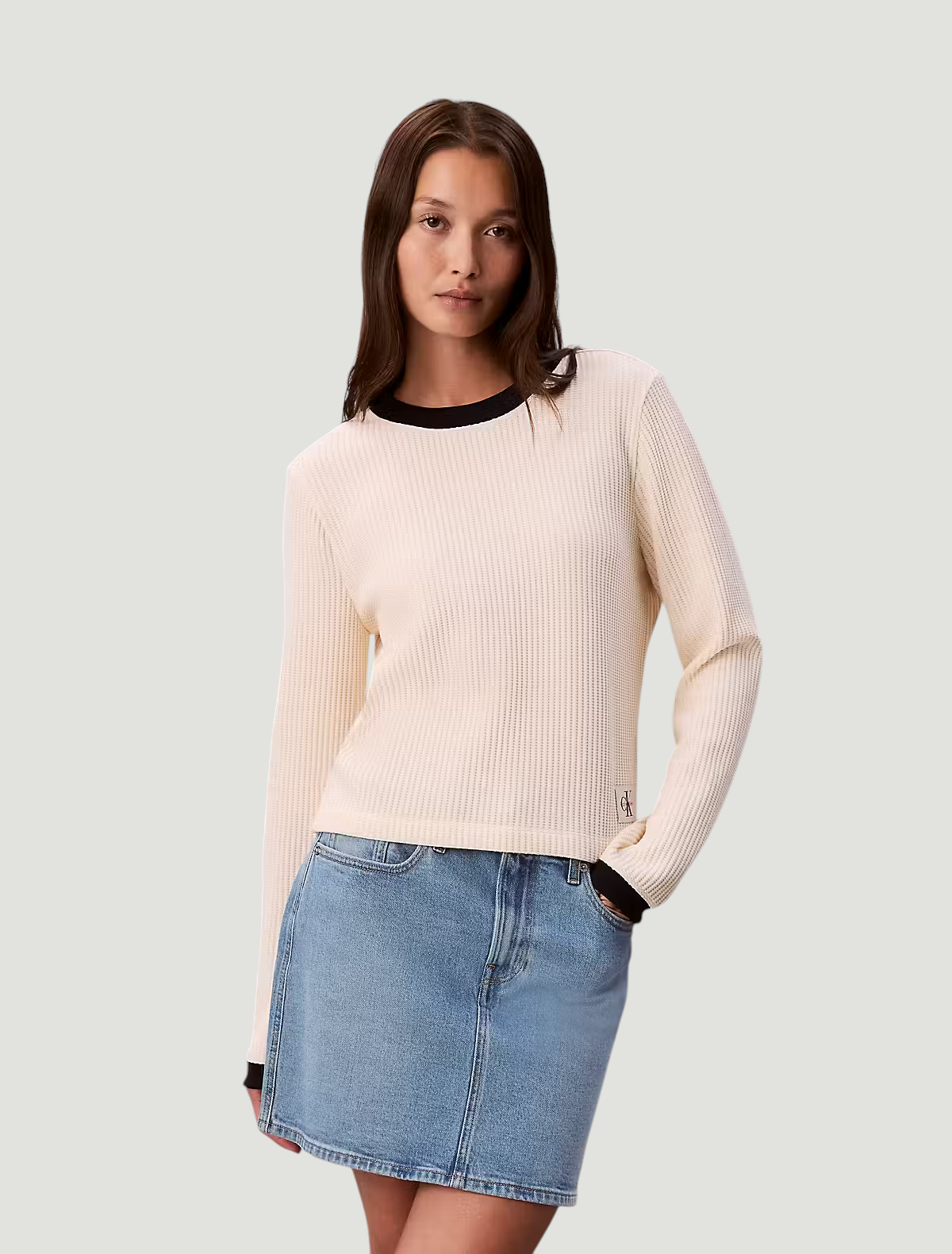 Camisola em Algodão Creme - Calvin Klein 1