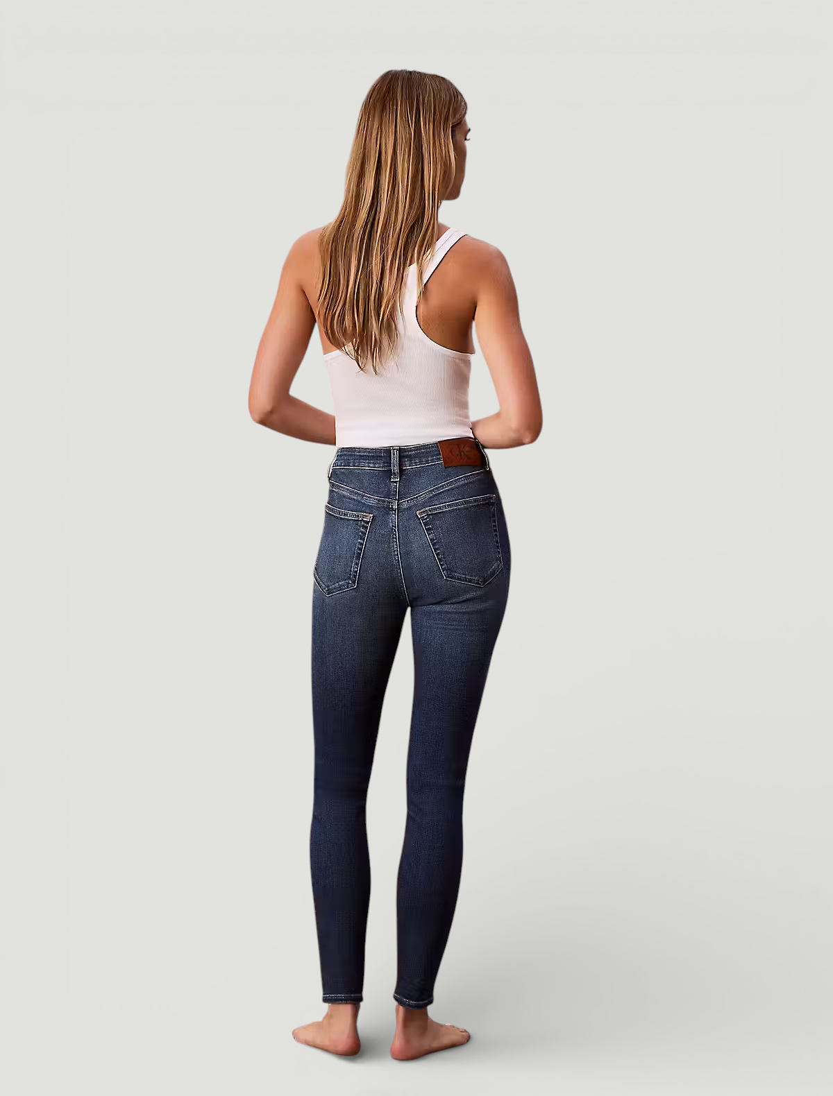 Calças Skinny em Ganga - Calvin Klein  3