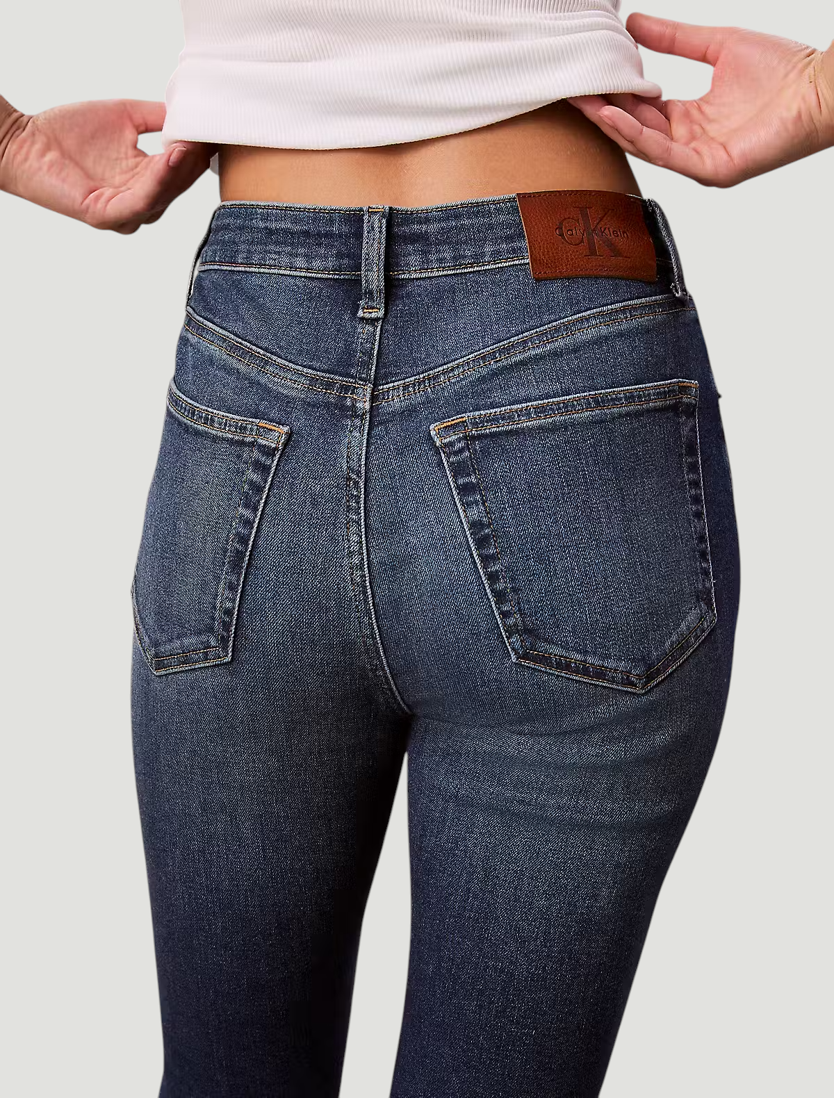 Calças Skinny em Ganga - Calvin Klein  4