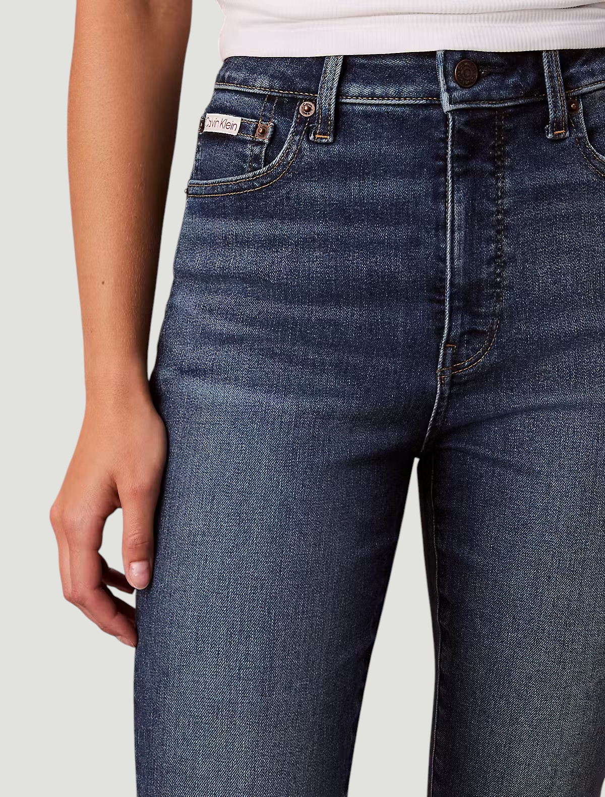 Calças Skinny em Ganga - Calvin Klein  5